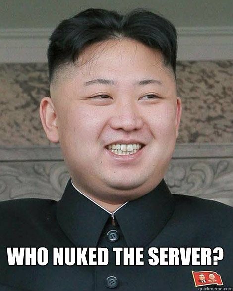 Who nuked the server? - Who nuked the server?  Misc