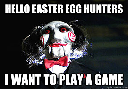 Hello easter egg hunters i want to play a game  