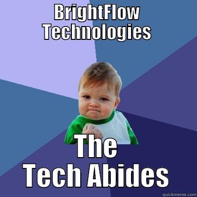 BRIGHTFLOW TECHNOLOGIES THE TECH ABIDES Success Kid