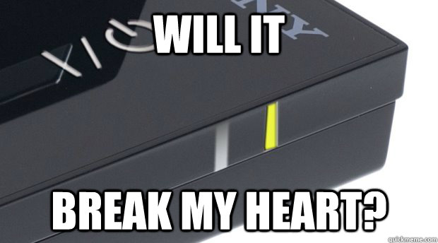 will it break my heart? - will it break my heart?  PS3 YLOD