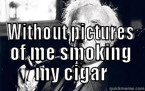  WITHOUT PICTURES OF ME SMOKING MY CIGAR Misc