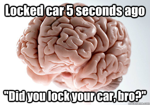 Locked car 5 seconds ago 