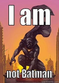  I AM   NOT BATMAN  Misc