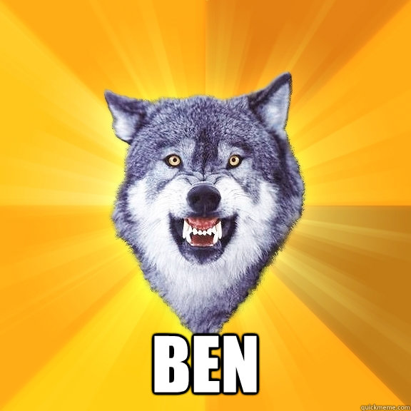  ben  Courage Wolf
