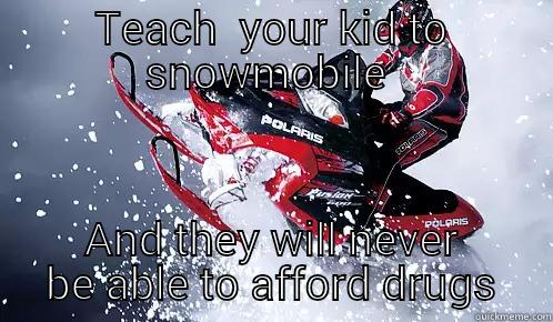TEACH  YOUR KID TO SNOWMOBILE  AND THEY WILL NEVER BE ABLE TO AFFORD DRUGS Success Kid