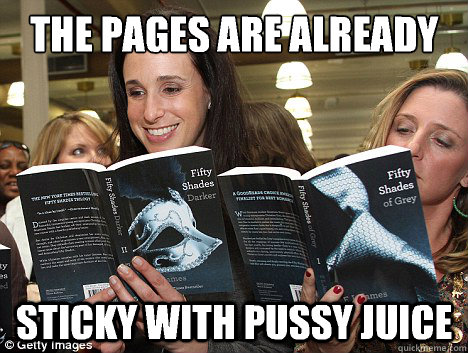 The pages are already sticky with pussy juice  Perverted White Woman