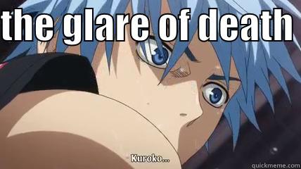 THE GLARE OF DEATH   Misc