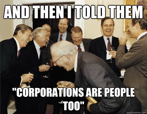 And then I told them 