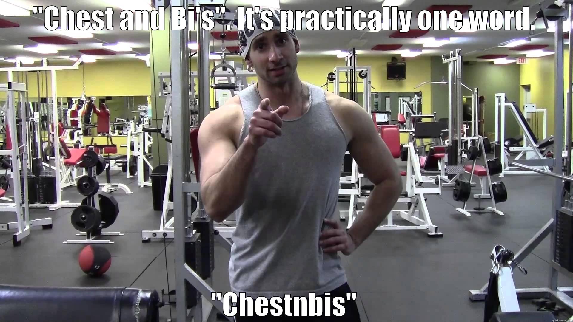 Chest and Bi's - 