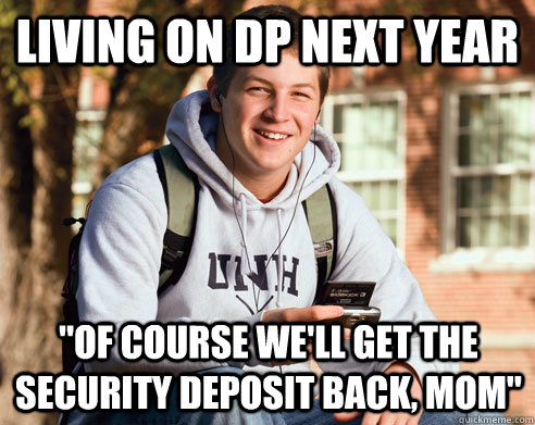 Living on DP next year 