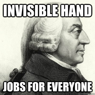 Invisible hand jobs for everyone - Invisible hand jobs for everyone  Pervert Adam Smith