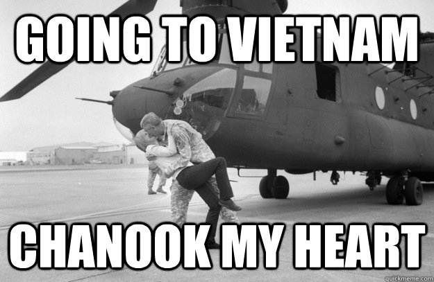 Going to vietnam chanook my heart - Going to vietnam chanook my heart  Misc
