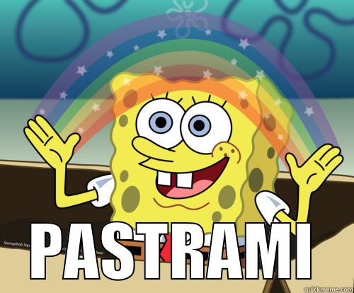  PASTRAMI Spongebob rainbow