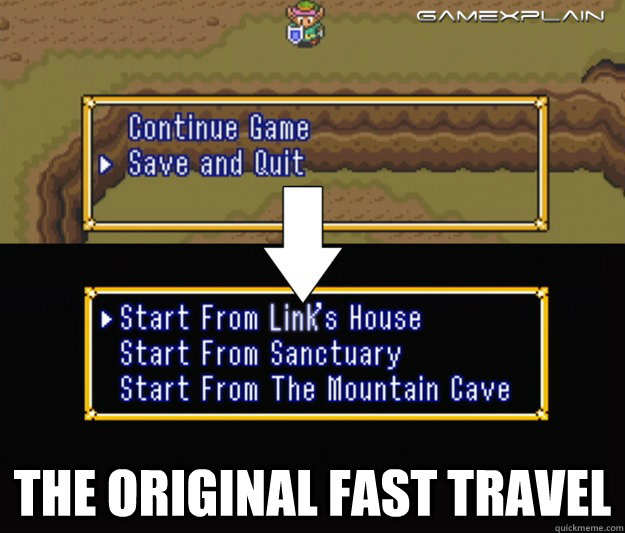  The Original Fast Travel -  The Original Fast Travel  Zelda Fast Travel
