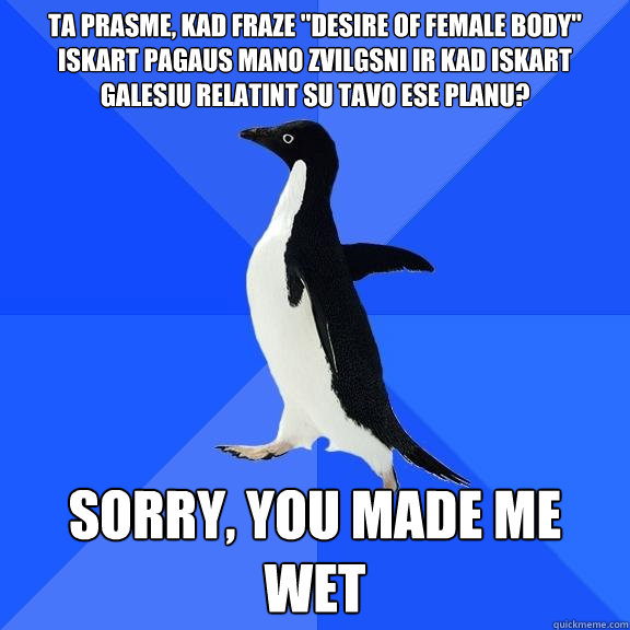 ta prasme, kad fraze 
