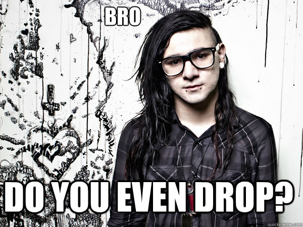 Bro do you even drop? - Bro do you even drop?  Hispter Troll Skrillex