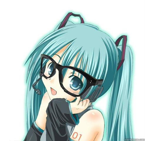   -    Hipster Hatsune Miku