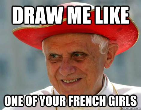 draw me like one of your french girls - draw me like one of your french girls  Just Creepy