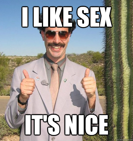 I like sex It's nice  Upvoting Kazakh