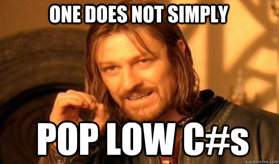 ONE DOES NOT SIMPLY POP LOW C#s - ONE DOES NOT SIMPLY POP LOW C#s  Misc