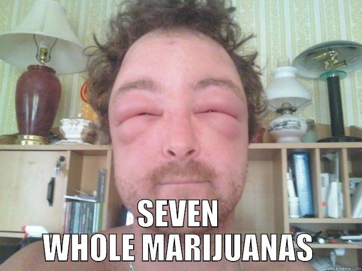  SEVEN WHOLE MARIJUANAS Misc