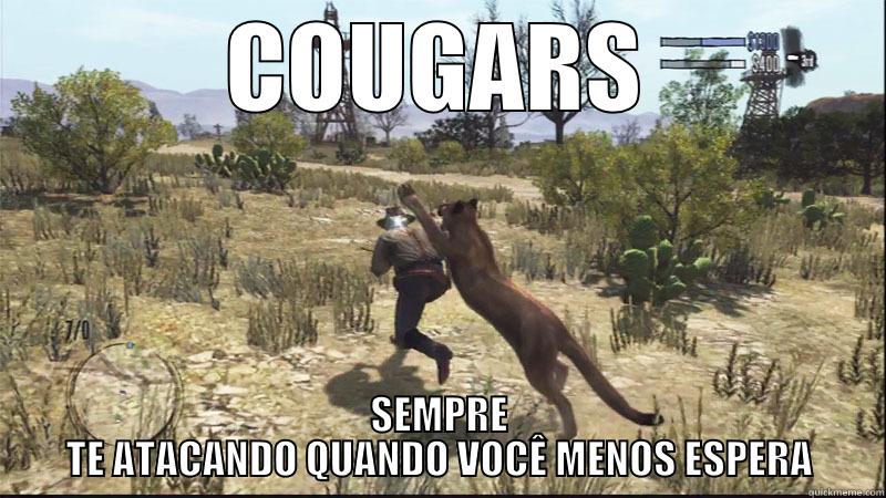 COUGARS SEMPRE TE ATACANDO QUANDO VOCÊ MENOS ESPERA Misc