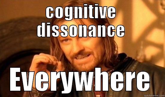 cognitive dissonance - COGNITIVE DISSONANCE EVERYWHERE Boromir