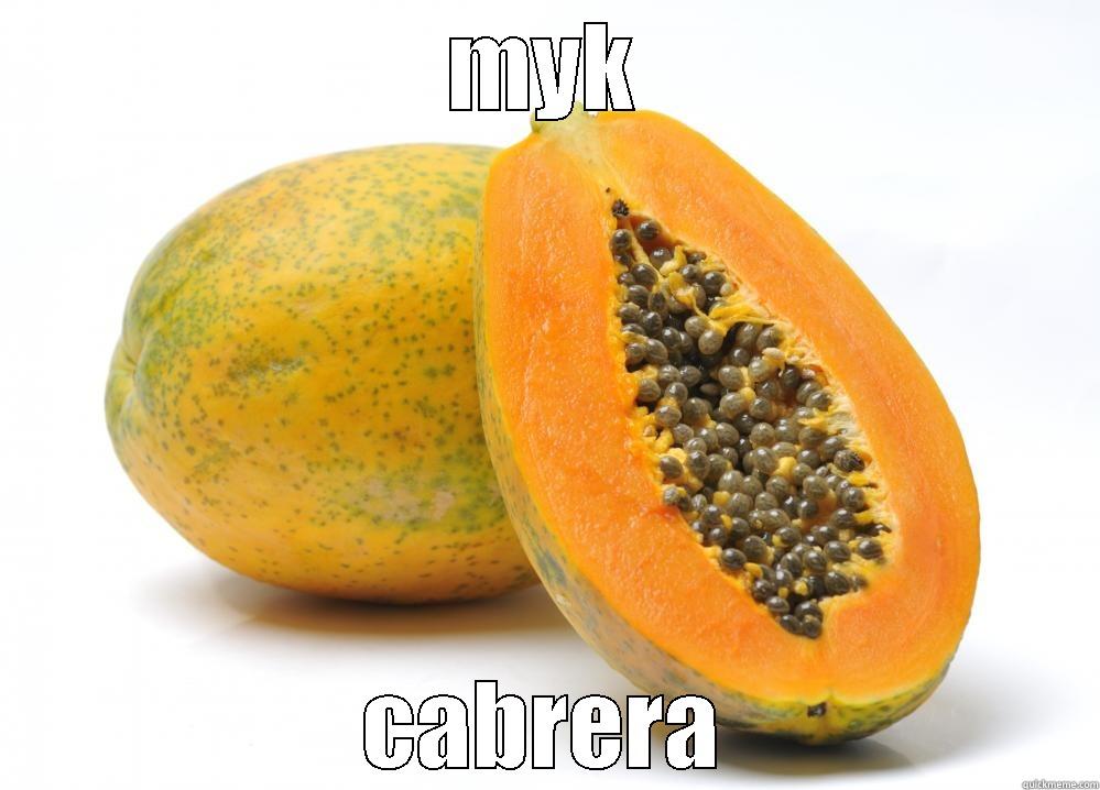 MYK CABRERA Misc