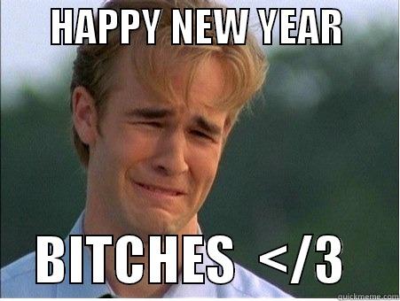       HAPPY NEW YEAR            BITCHES  </3     1990s Problems