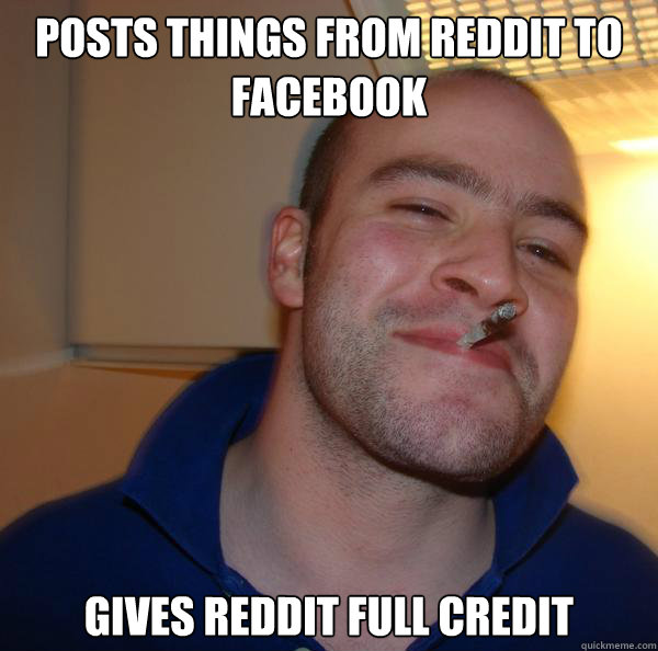 Posts things from reddit to facebook Gives reddit full credit - Posts things from reddit to facebook Gives reddit full credit  Misc