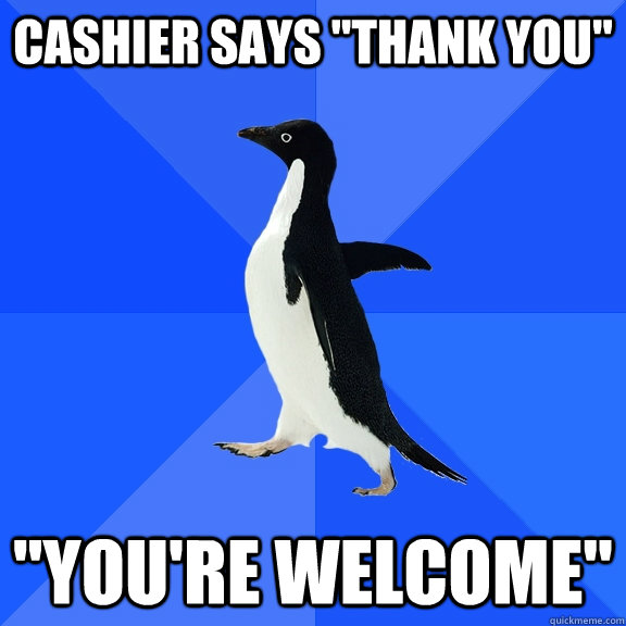 Cashier says 