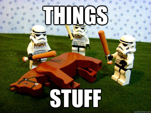 things stuff  Deadhorse