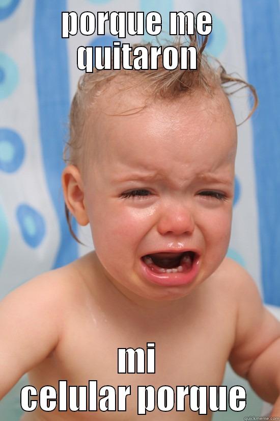 PORQUE ME QUITARON MI CELULAR PORQUE  Success Kid