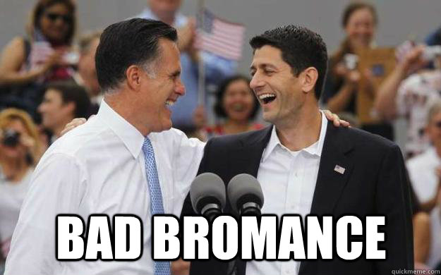  Bad bromance -  Bad bromance  Romney Ryan 2012