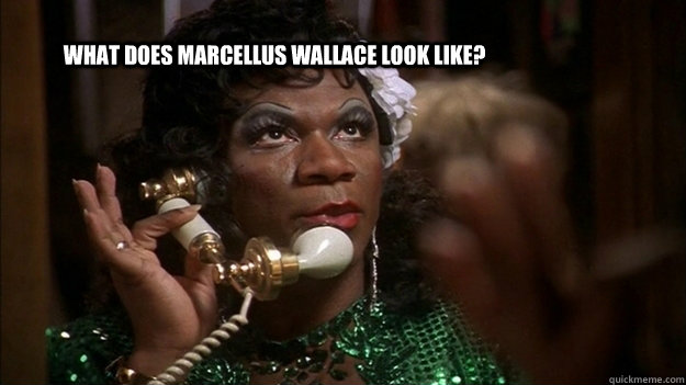 What does Marcellus Wallace look like? - What does Marcellus Wallace look like?  What does Marcellus Wallace look like
