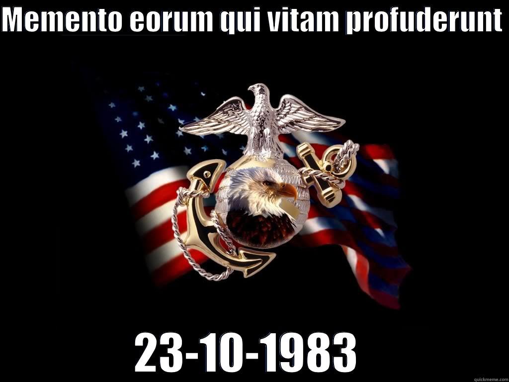 MEMENTO EORUM QUI VITAM PROFUDERUNT  23-10-1983  Misc