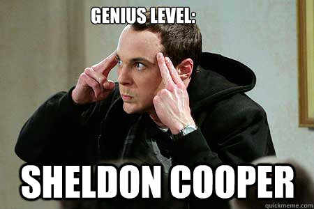Genius Level: Sheldon Cooper - Genius Level: Sheldon Cooper  Sheldon cooper