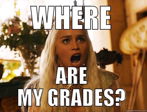 WHERE ARE MY GRADES? Misc