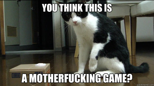 You think this is A motherfucking game? - You think this is A motherfucking game?  Misc