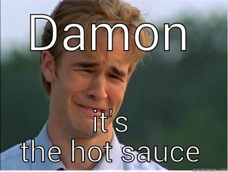 DAMON IT'S THE HOT SAUCE 1990s Problems