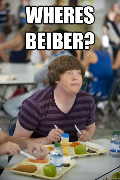 wheres beiber?  