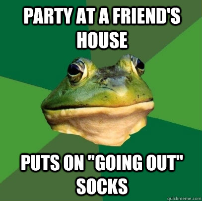 Party at a friend's house puts on 