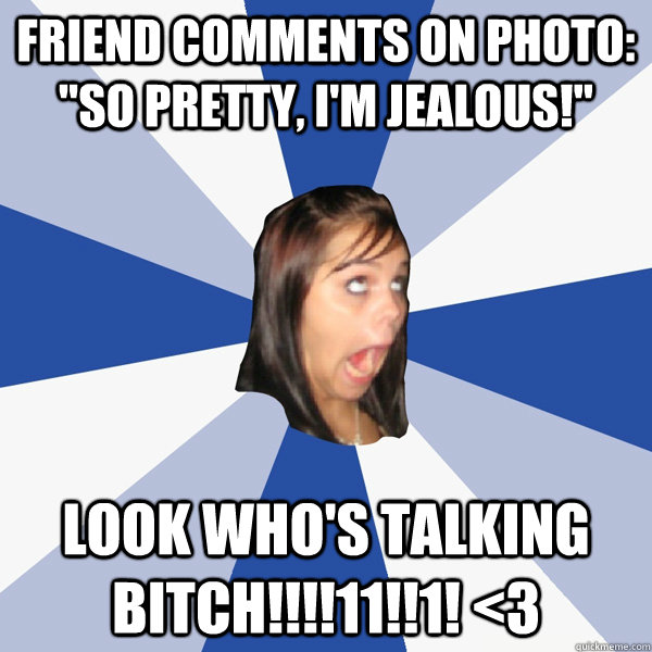 Friend comments on photo: 