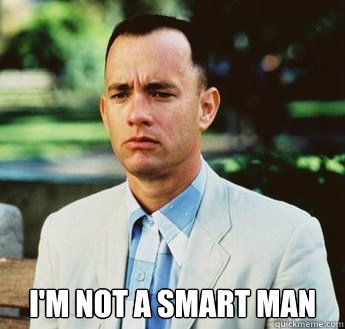  I'm not a smart man  forrest gump jenny