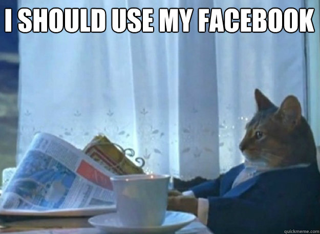 I should use my facebook  - I should use my facebook   Misc