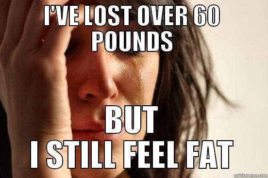 I'VE LOST OVER 60 POUNDS BUT I STILL FEEL FAT First World Problems
