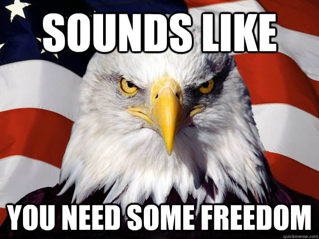 SOUNDS LIKE YOU NEED SOME FREEDOM - SOUNDS LIKE YOU NEED SOME FREEDOM  One-up America