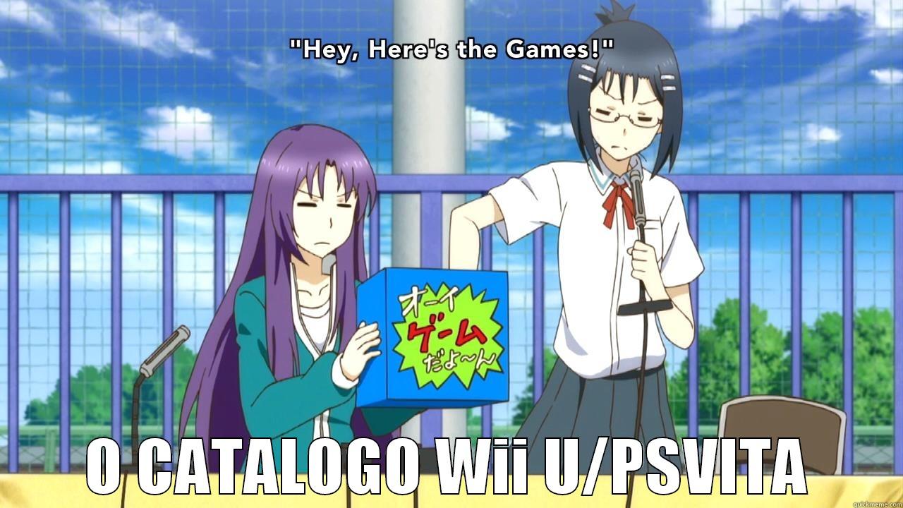 CATA LOGO -  O CATALOGO WII U/PSVITA Misc
