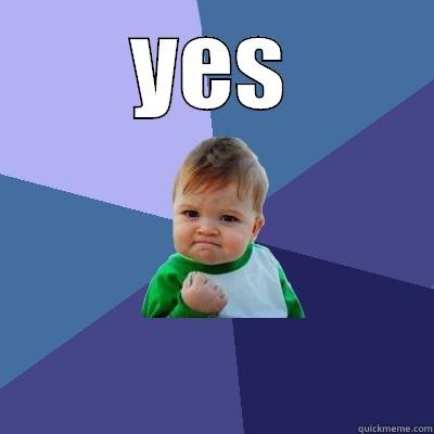 YES  Success Kid