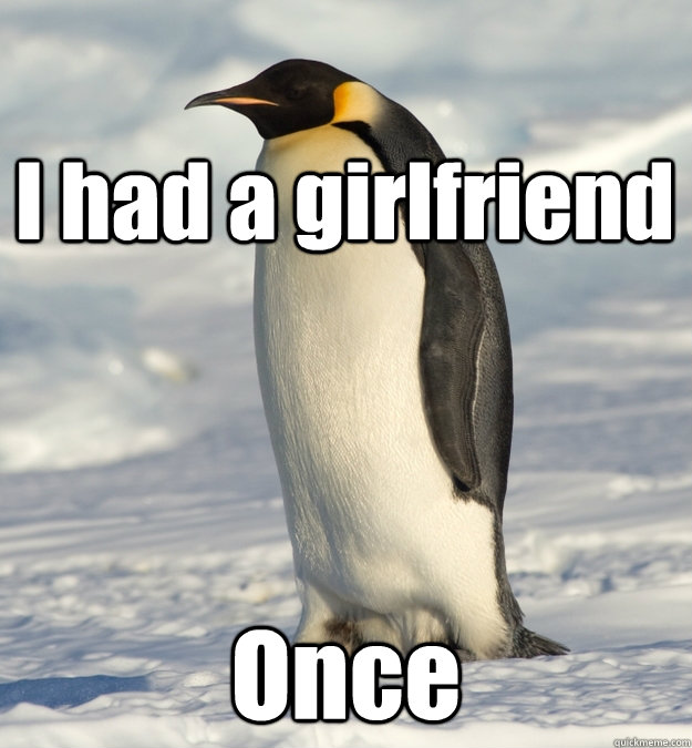I had a girlfriend Once  Lonely Penguin